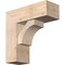 Ekena Millwork Westlake Block Smooth Bracket w/ Offset Brace, Douglas Fir, 7 1/2"W x 20"D x 20"H BKT0806X20X20WTL05SDF - alternate 1
